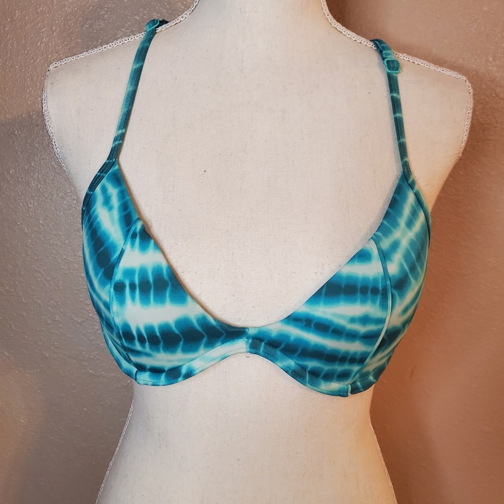 Victoria's Secret Racerback Tie Dye Bikini Top